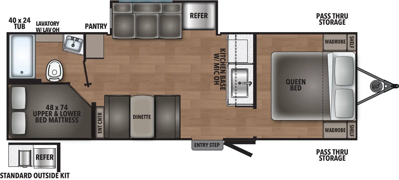 View 2026 Coachmen Northern Spirit DLX 5250RS complete specs and manufacturer brochures