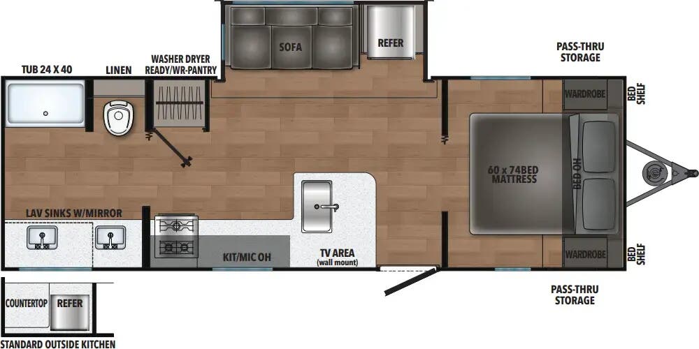 View 2026 Coachmen Northern Spirit DLX 5260RBS complete specs and manufacturer brochures