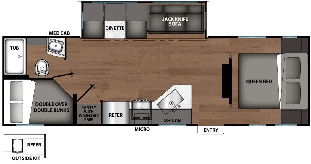 View 2026 Coachmen Northern Spirit DLX 5270BHS complete specs and manufacturer brochures