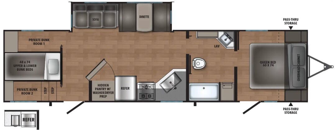 View 2026 Coachmen Northern Spirit DLX 5330BH complete specs and manufacturer brochures