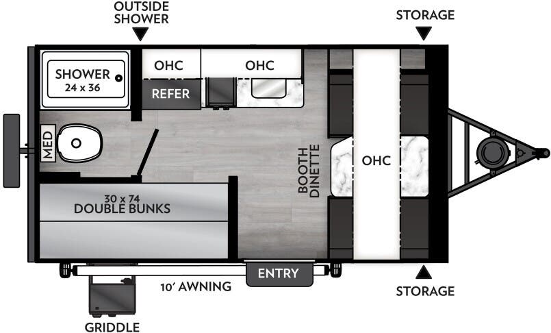 View 2026 Coachmen Remote 12.3R complete specs and manufacturer brochures