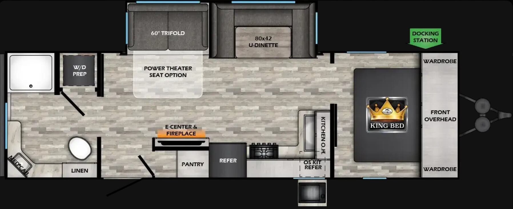 View 2026 CrossRoads Cruiser Aire 27RBS complete specs and manufacturer brochures