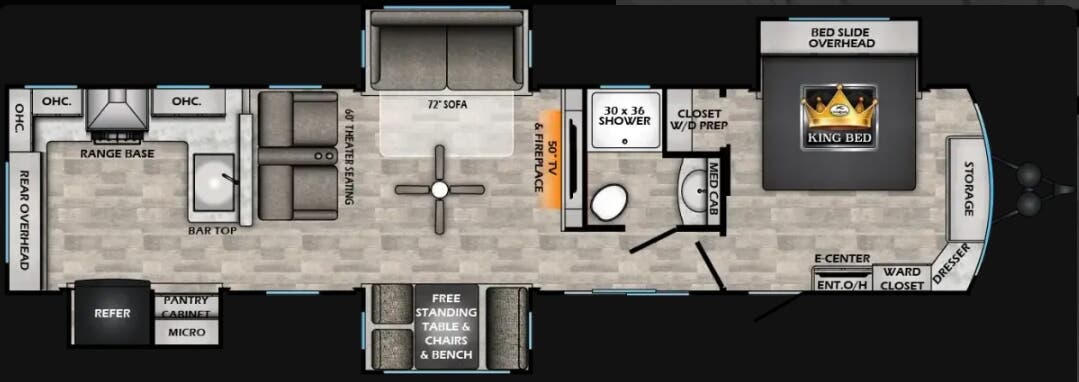 View 2026 CrossRoads Hampton 380RKS complete specs and manufacturer brochures