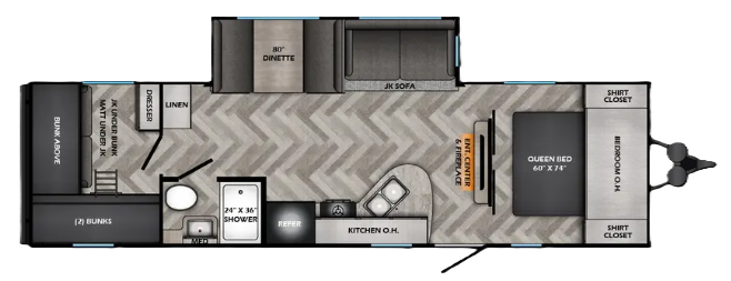 View 2026 CrossRoads Zinger Lite 290QB complete specs and manufacturer brochures