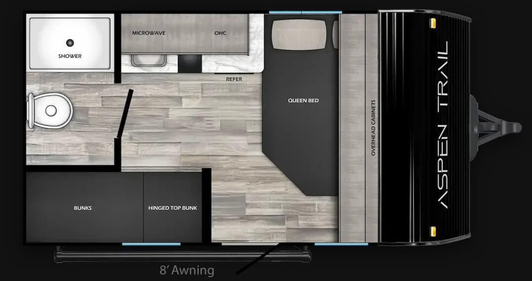 View 2026 Dutchmen Aspen Trail Mini 13BH complete specs and manufacturer brochures
