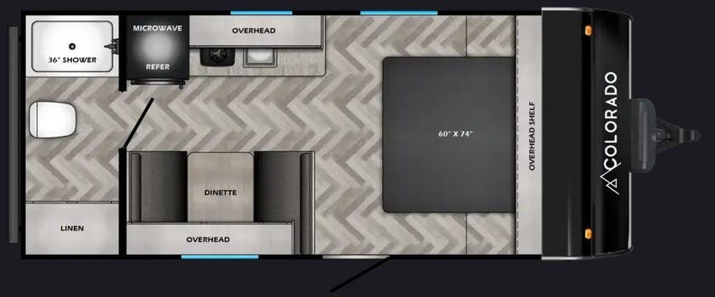 View 2026 Dutchmen Colorado 17RBC complete specs and manufacturer brochures