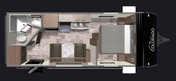 View 2026 Dutchmen Colorado 19RBC complete specs and manufacturer brochures