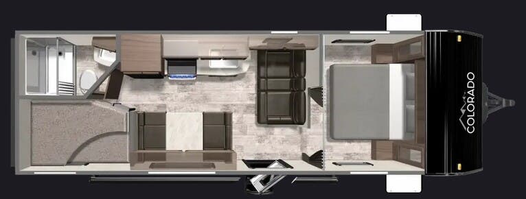 View 2026 Dutchmen Colorado 24BHC complete specs and manufacturer brochures