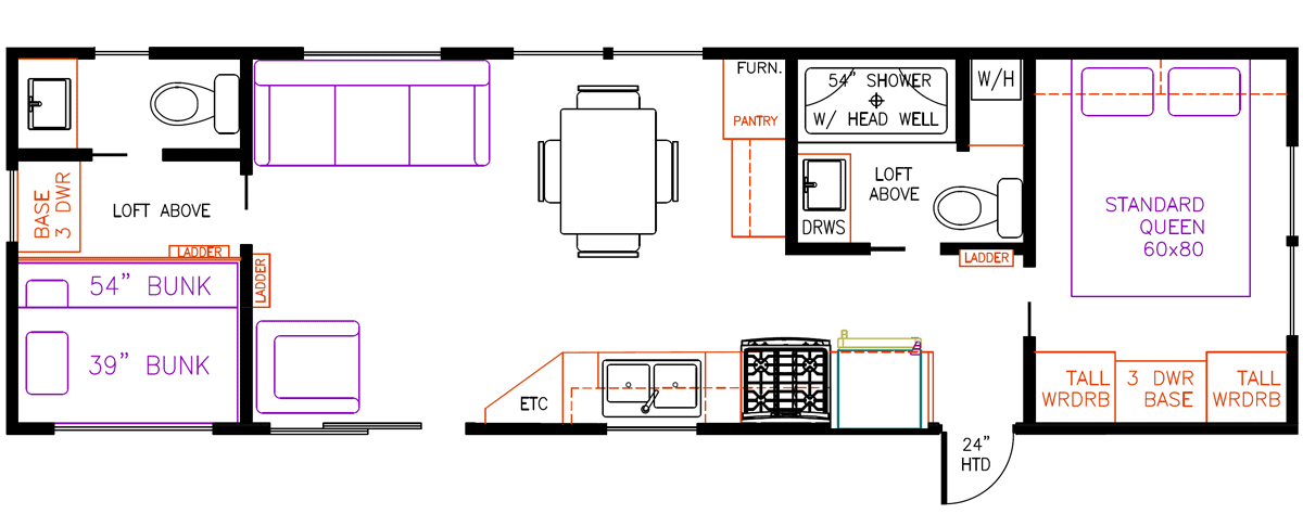 View 2026 Elevation Park Model Company 5 Series 5-123 complete specs and manufacturer brochures