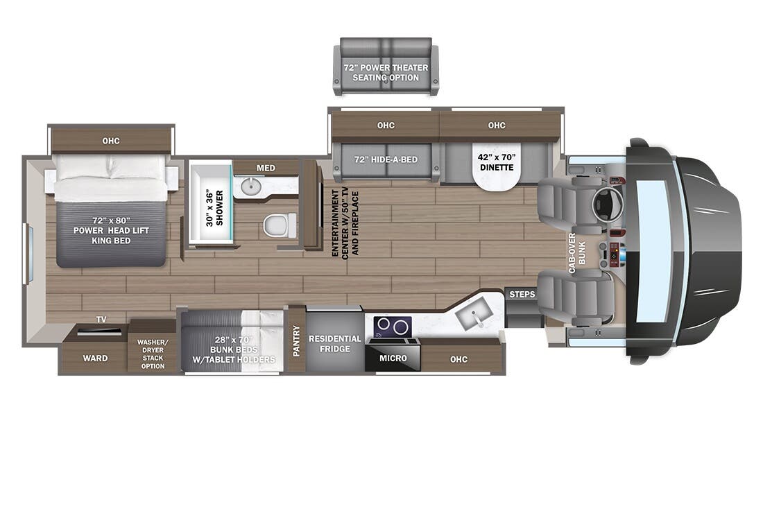 View 2026 Entegra Coach Accolade XL 37L complete specs and manufacturer brochures