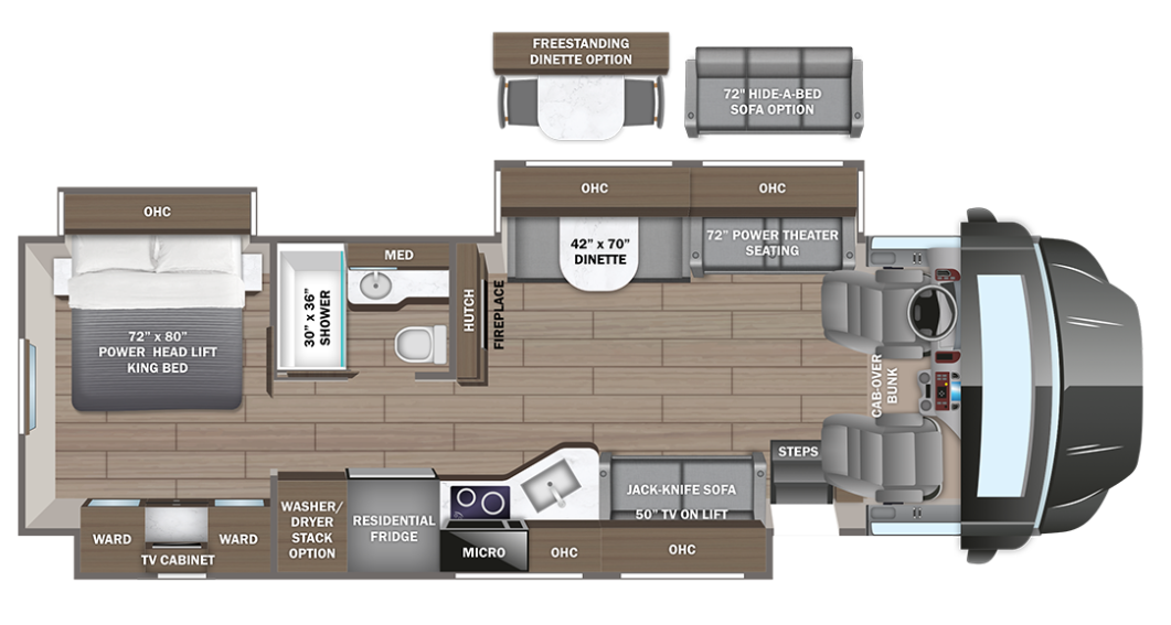 View 2026 Entegra Coach Accolade XL 37M complete specs and manufacturer brochures
