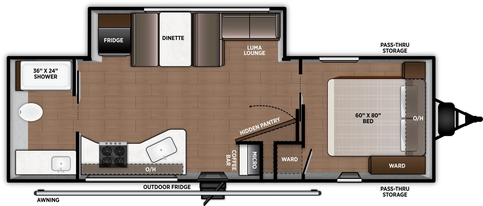 View 2026 Forest River Airelume 255 complete specs and manufacturer brochures