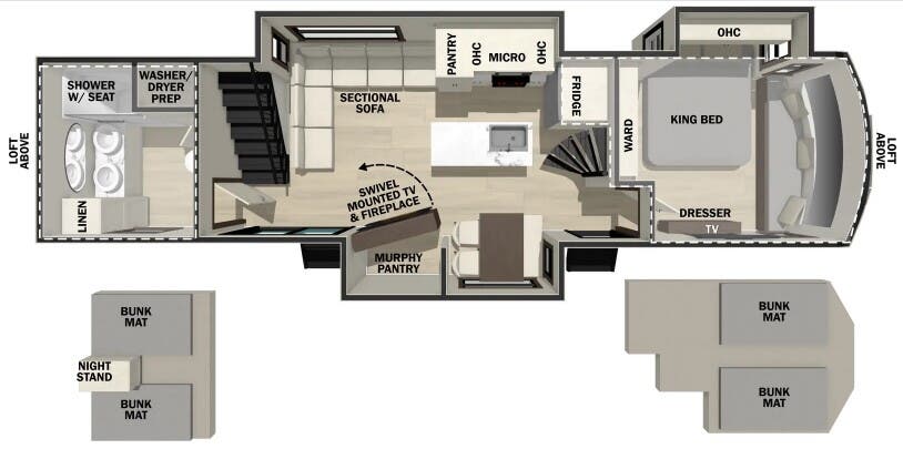 View 2026 Forest River Cedar Creek Cottage 40CBK complete specs and manufacturer brochures