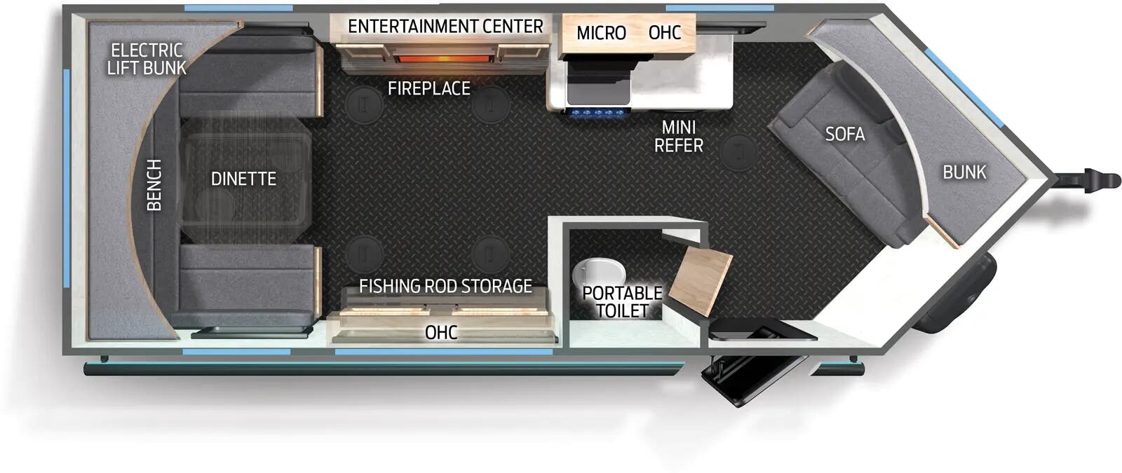 View 2026 Forest River Cherokee Grey Wolf 16HUT complete specs and manufacturer brochures