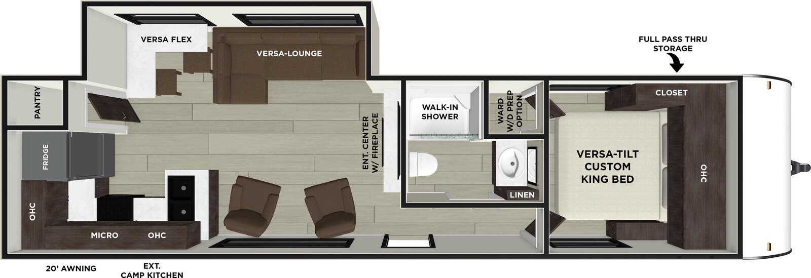 View 2026 Forest River EVO 27RK complete specs and manufacturer brochures