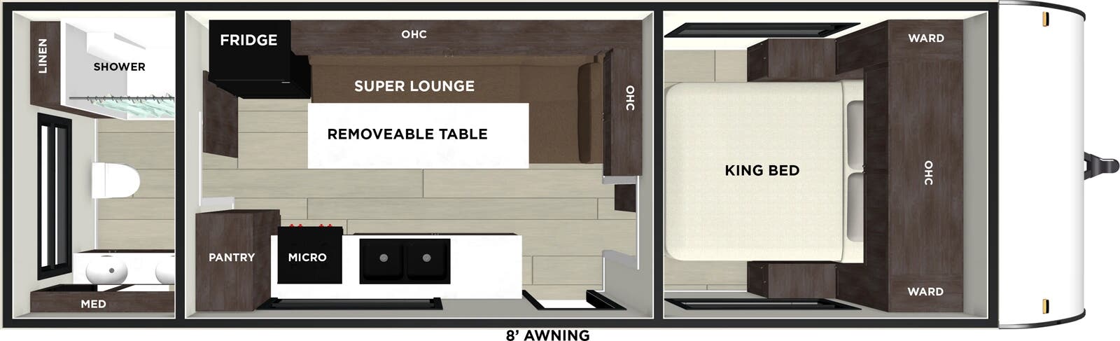 View 2026 Forest River EVO Select 233RBLE complete specs and manufacturer brochures