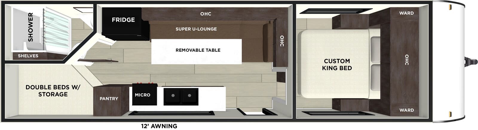 View 2026 Forest River EVO Select 266BHLE complete specs and manufacturer brochures