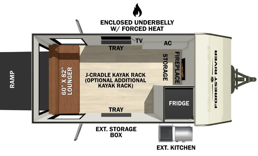 View 2026 Forest River No Boundaries Beast Mode NB10.4 complete specs and manufacturer brochures