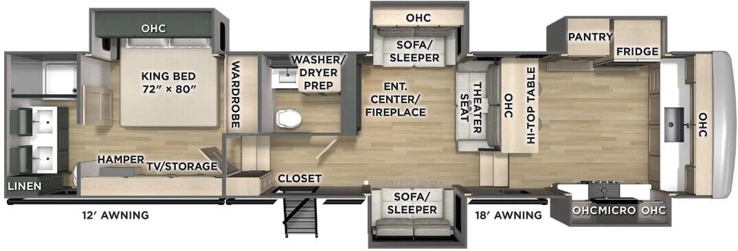 View 2026 Forest River Puma Mesa 388FKH complete specs and manufacturer brochures