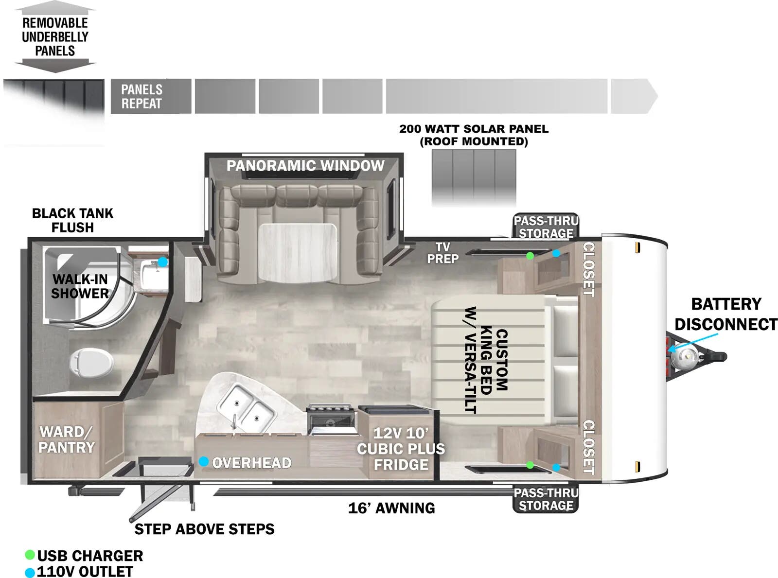 View 2026 Forest River Salem Cruise Lite 210RBXL complete specs and manufacturer brochures