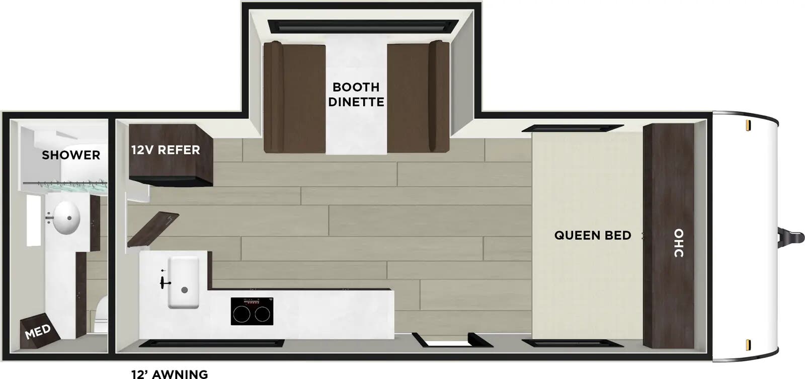View 2026 Forest River Salem FSX 177ICE complete specs and manufacturer brochures