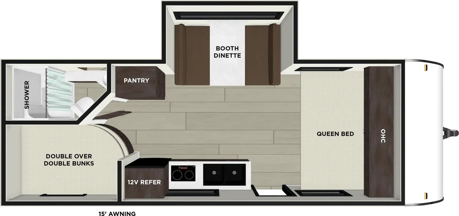 View 2026 Forest River Salem FSX 178ICE complete specs and manufacturer brochures