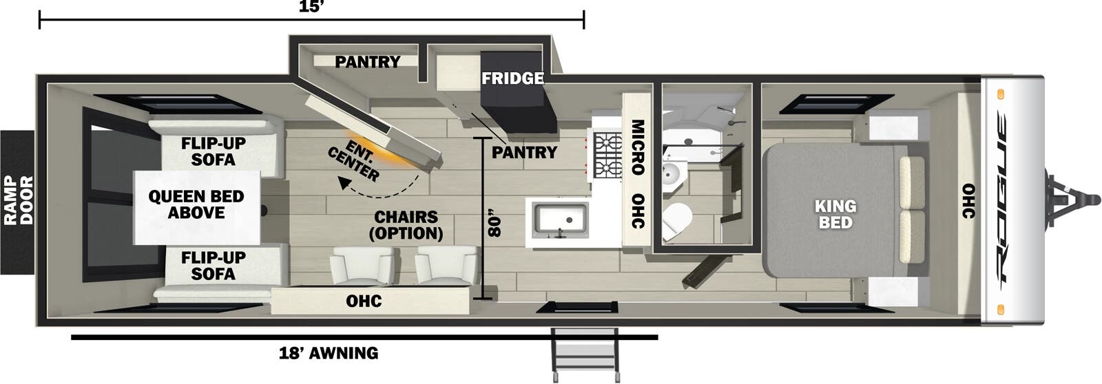 View 2026 Forest River Vengeance Rogue SUT 28SUT complete specs and manufacturer brochures