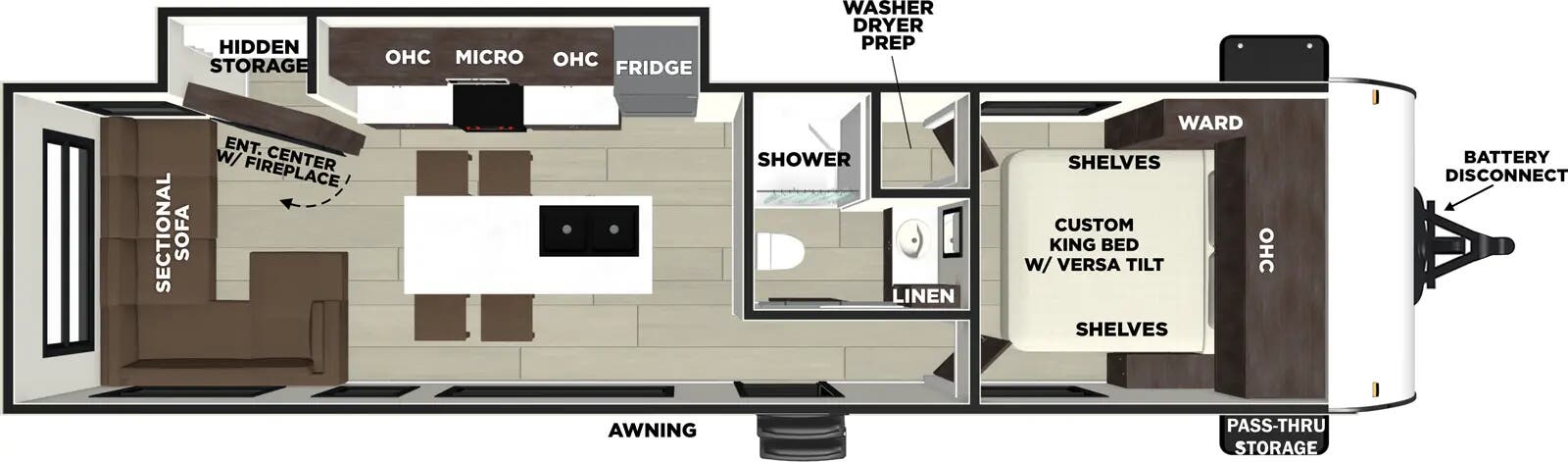 View 2026 Forest River Wildwood 280ZEN complete specs and manufacturer brochures
