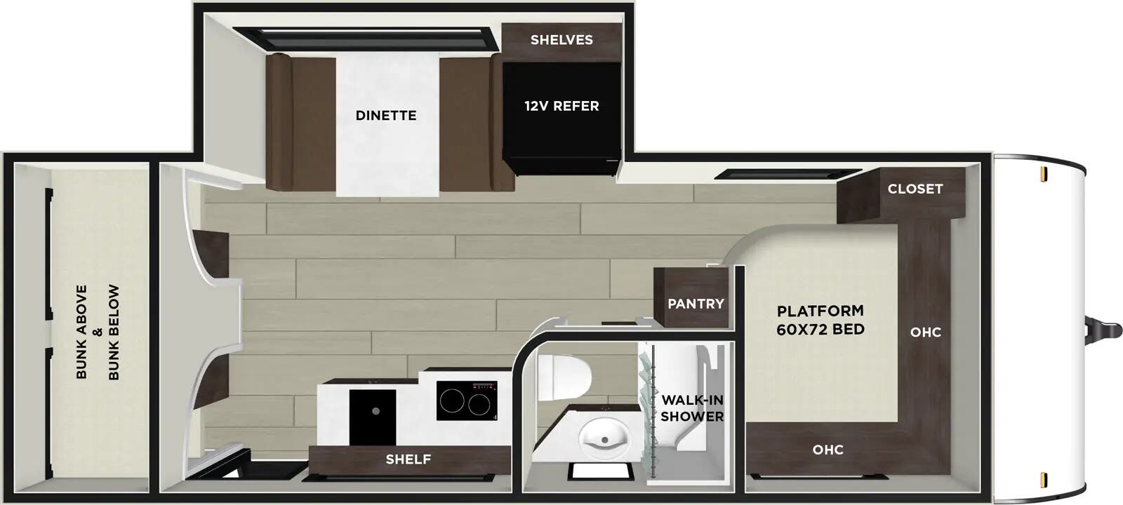 View 2026 Forest River Wildwood FSX 180ICE complete specs and manufacturer brochures