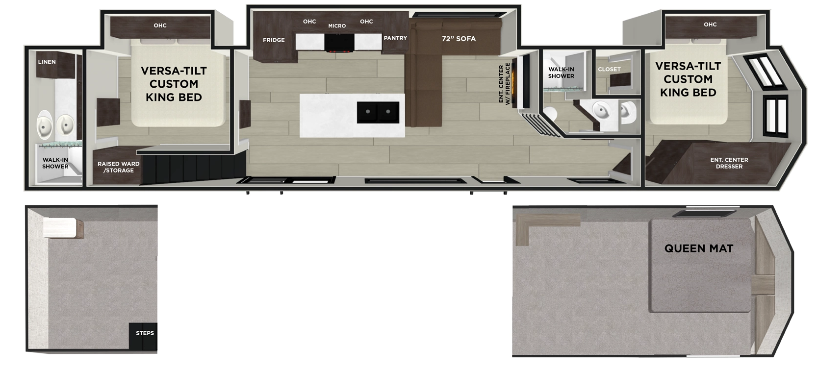 View 2026 Forest River Wildwood Lodge 40ZZZ complete specs and manufacturer brochures