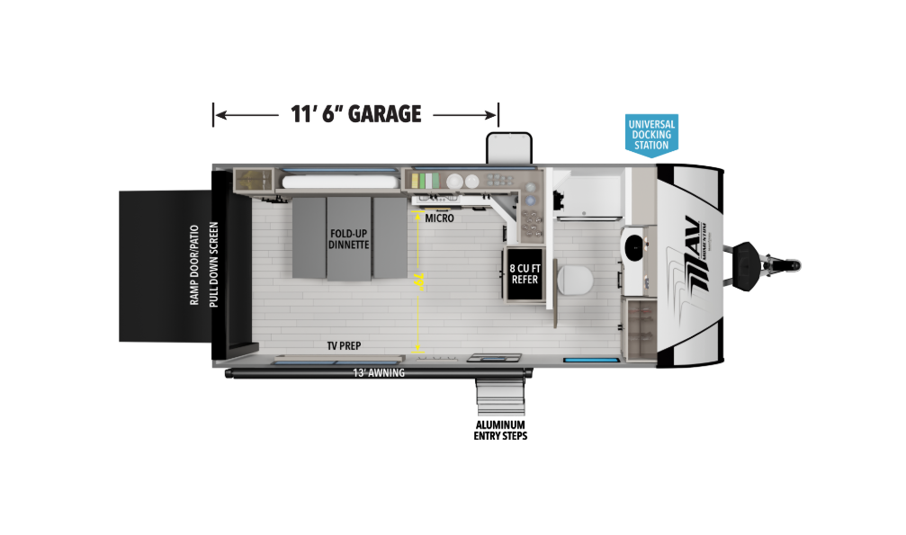 View 2026 Grand Design Momentum MAV 17MAV complete specs and manufacturer brochures