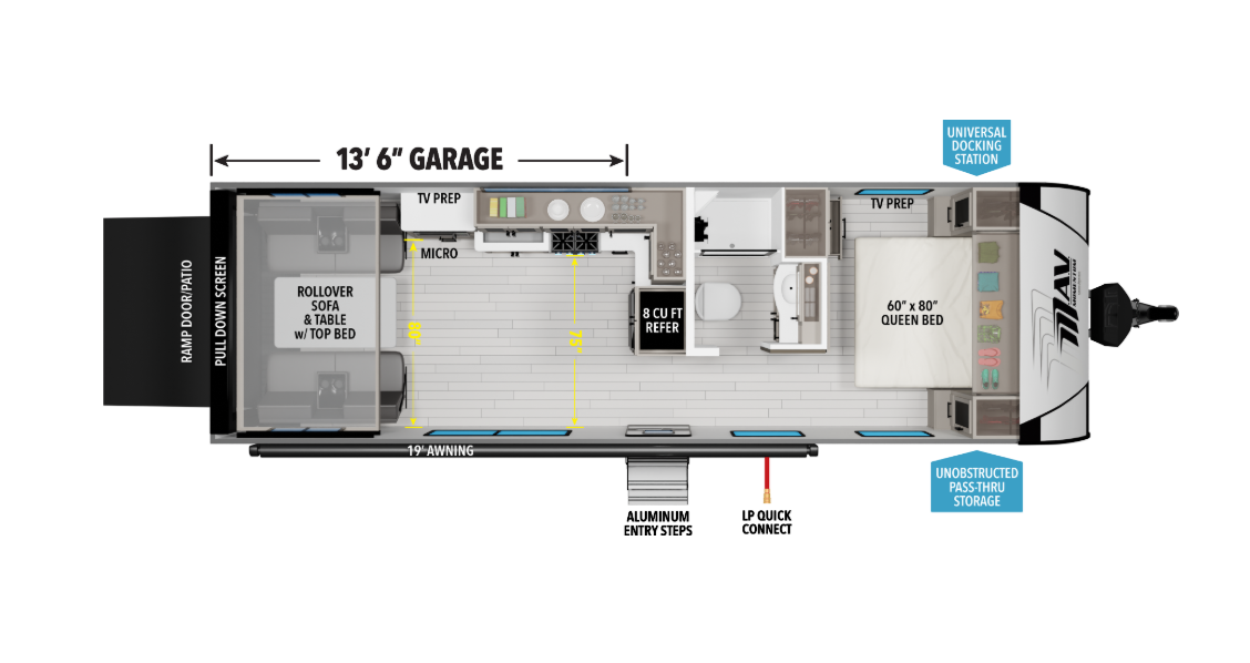 View 2026 Grand Design Momentum MAV 27MAV complete specs and manufacturer brochures