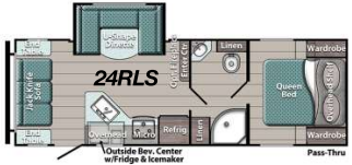 View 2026 Gulf Stream Ameri-Lite Ultra-Lite 24RLS complete specs and manufacturer brochures