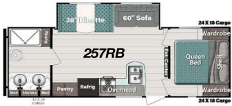 View 2026 Gulf Stream Ameri-Lite Ultra-Lite 257RB complete specs and manufacturer brochures