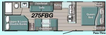View 2026 Gulf Stream Ameri-Lite Ultra-Lite 275FBG complete specs and manufacturer brochures