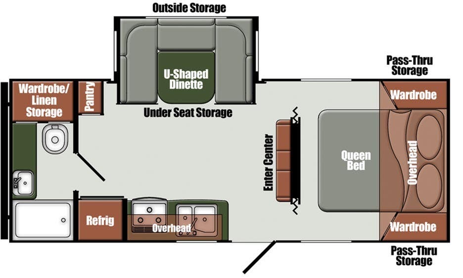 View 2026 Gulf Stream Envision Signature 24RBS complete specs and manufacturer brochures