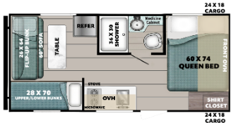 View 2026 Gulf Stream Innsbruck Lite Super Lite 18QB complete specs and manufacturer brochures