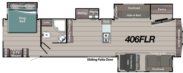 View 2026 Gulf Stream Innsbruck Lodge 406FLR complete specs and manufacturer brochures