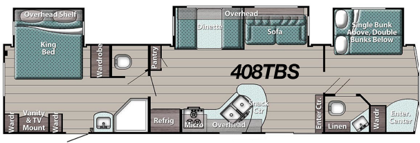 View 2026 Gulf Stream Innsbruck Lodge 408TBS complete specs and manufacturer brochures