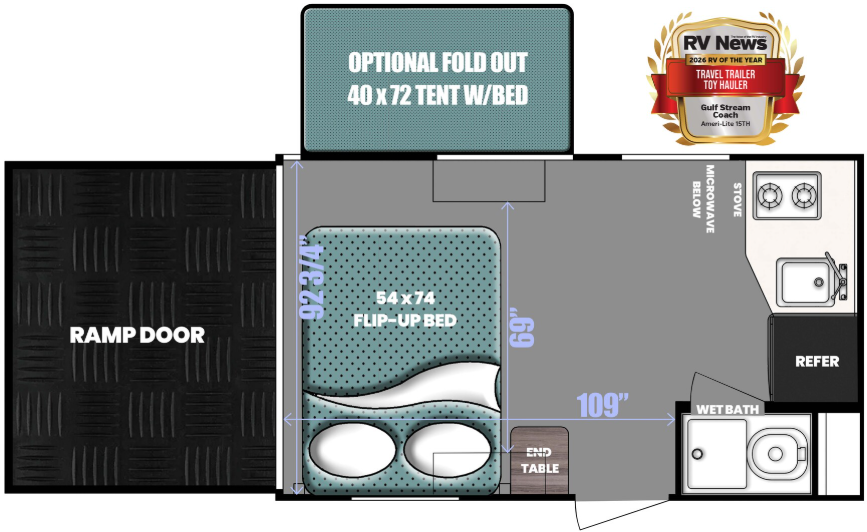 View 2026 Gulf Stream Trailmaster Lite Super Lite 15TH complete specs and manufacturer brochures