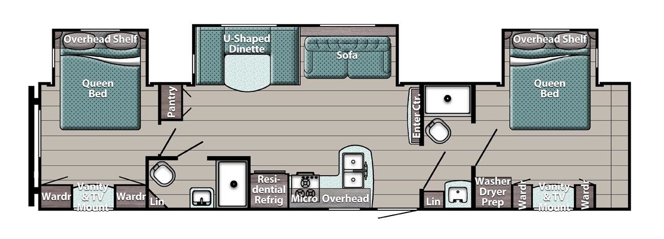 View 2026 Gulf Stream Trailmaster Lodge 33DBDB complete specs and manufacturer brochures