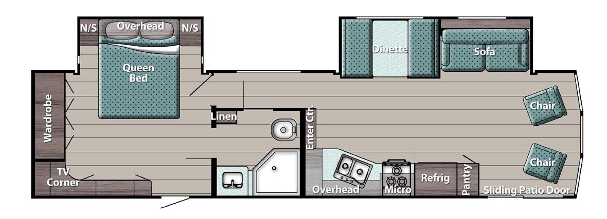 View 2026 Gulf Stream Trailmaster Lodge 34FLS complete specs and manufacturer brochures