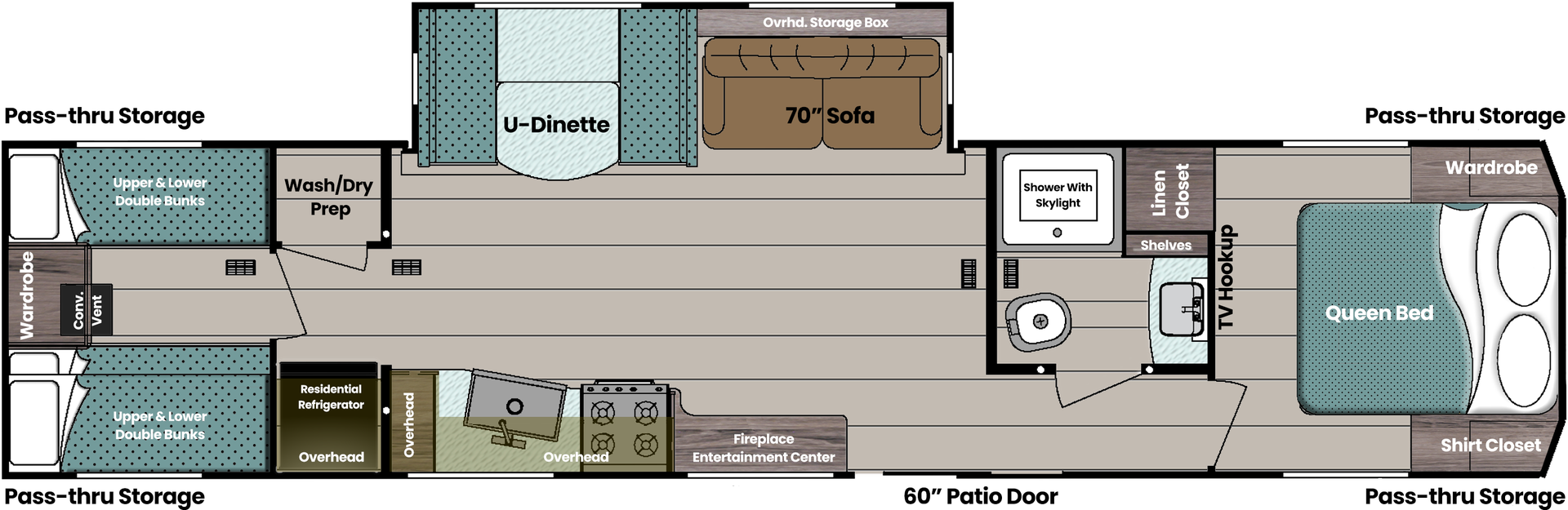 View 2026 Gulf Stream Trailmaster Lodge 391DBH complete specs and manufacturer brochures