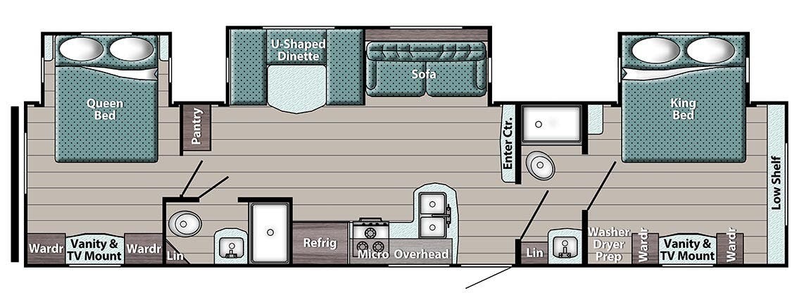 View 2026 Gulf Stream Trailmaster Supreme 33DBDB complete specs and manufacturer brochures