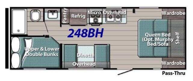 View 2026 Gulf Stream Yellowstone Classic 248BH complete specs and manufacturer brochures