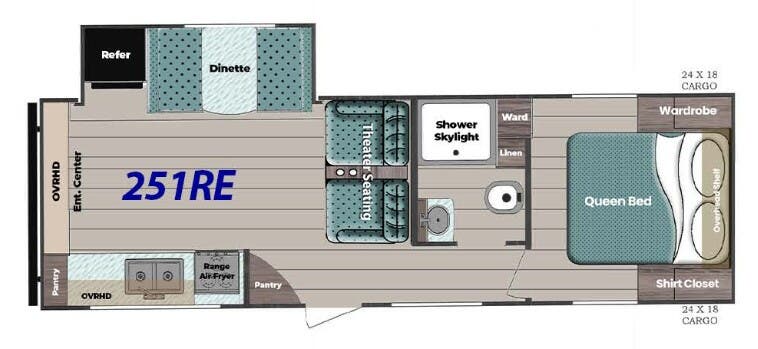 View 2026 Gulf Stream Yellowstone Classic 251RE complete specs and manufacturer brochures