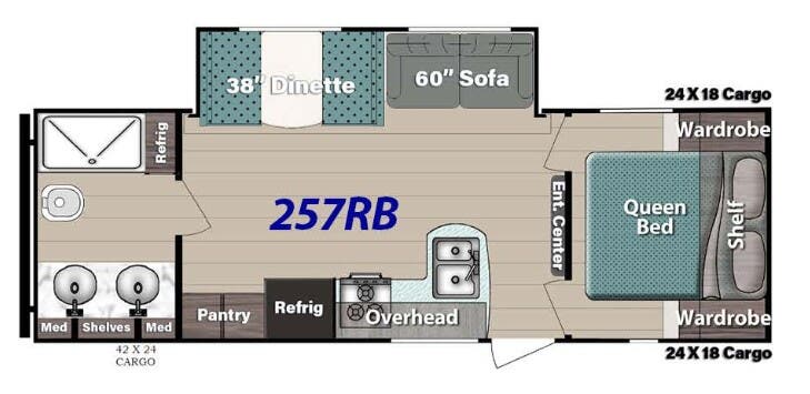 View 2026 Gulf Stream Yellowstone Classic 257RB complete specs and manufacturer brochures