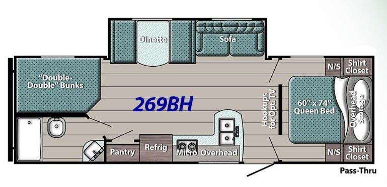 View 2026 Gulf Stream Yellowstone Classic 269BH complete specs and manufacturer brochures