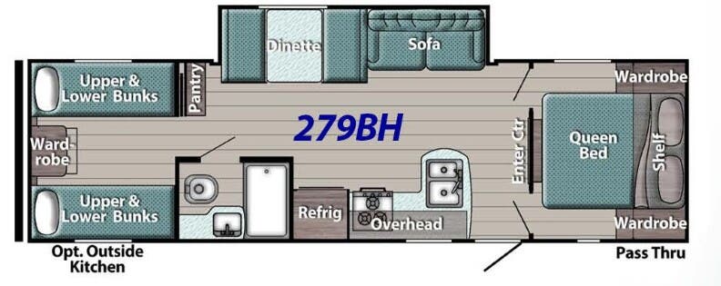 View 2026 Gulf Stream Yellowstone Classic 279BH complete specs and manufacturer brochures