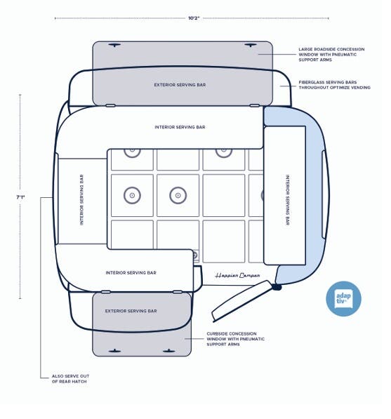 View 2026 Happier Camper HC1 Venture Base complete specs and manufacturer brochures